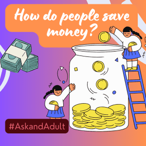 How do people save money?