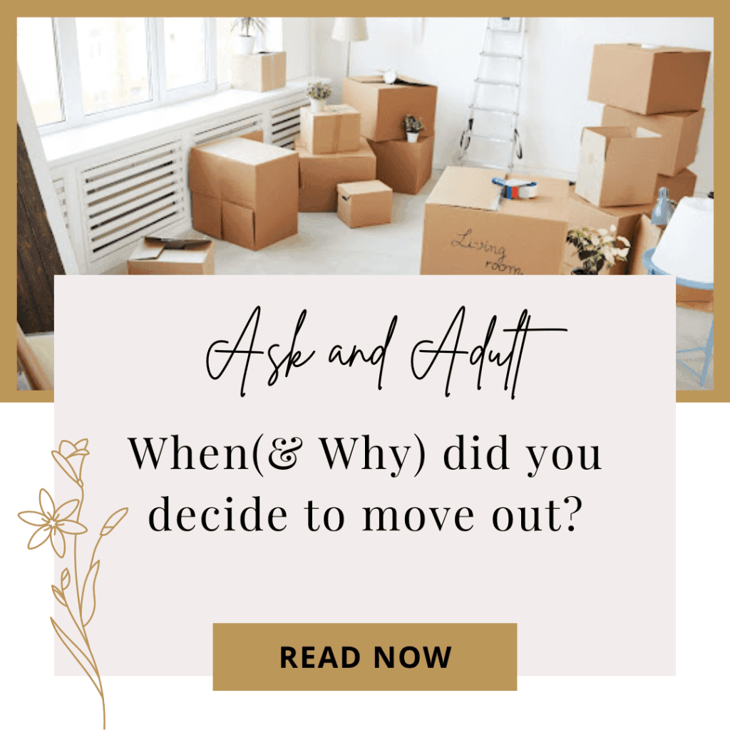 When did you decide to move out poster